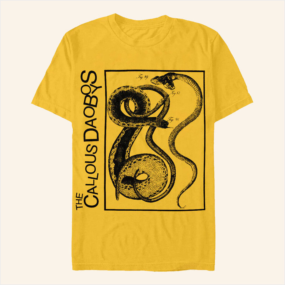 The Callous Daoboys Snake Gold T-Shirt Impericon Merch Best Friend Birthday Gifts