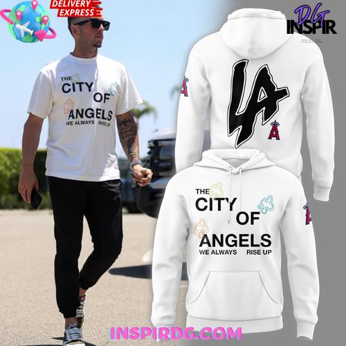 The city of Angel x Los Angeles Angels Special Hoodie T-shirt Sweatshirt All Merchandise