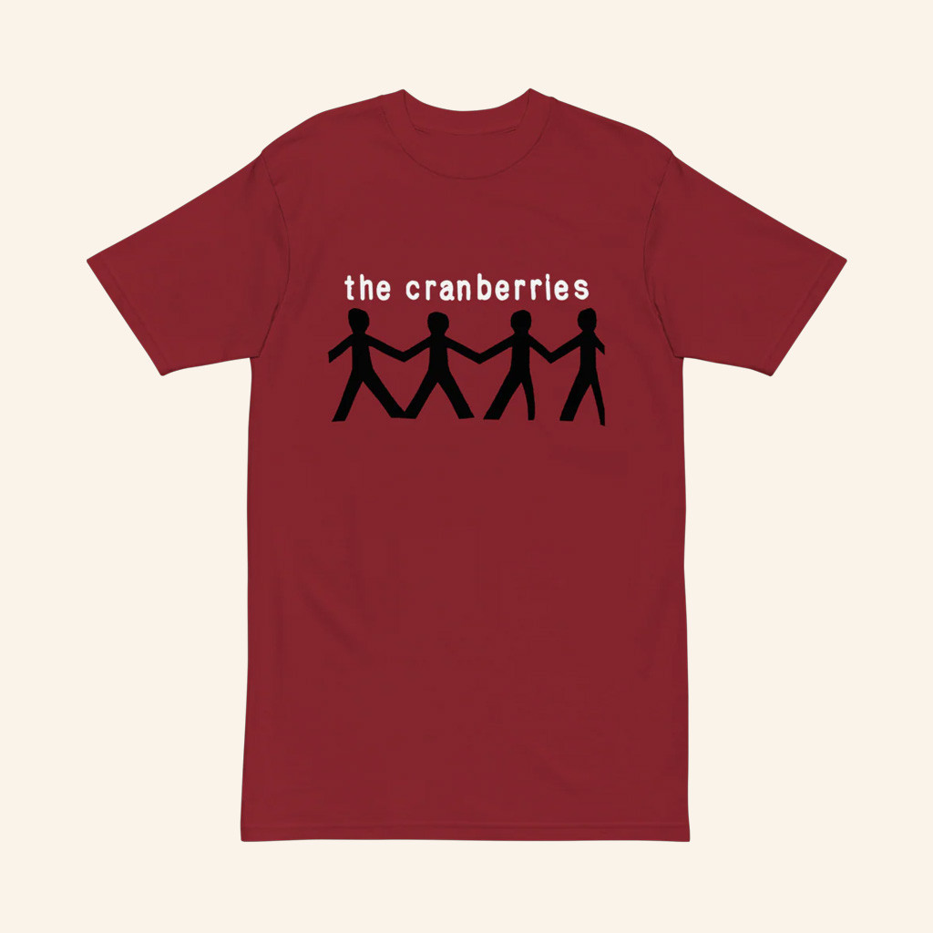 The Cranberries Merch Stickman T-Shirt Gift Ideas For Music Lovers