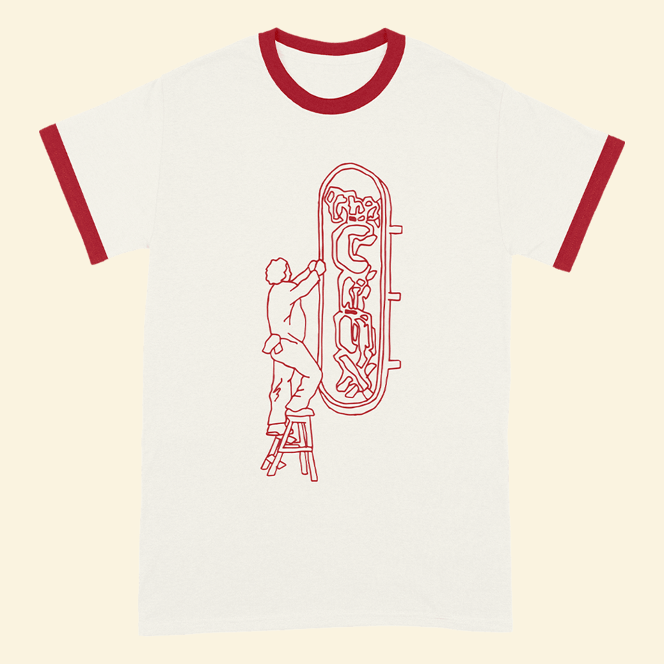 The Crux Sign Ringer T-Shirt Djo Merch Great Birthday Gifts For Best Friend Christmas Presents