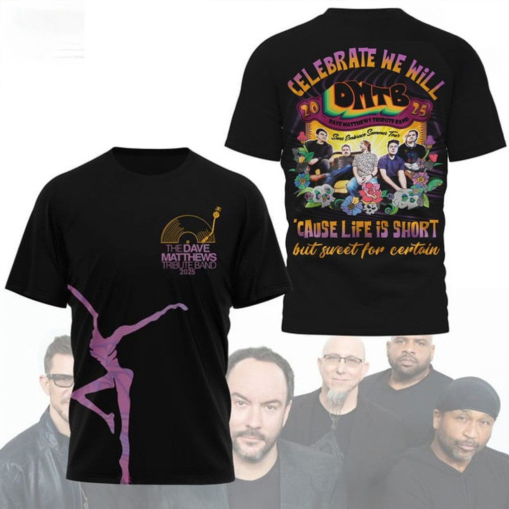The Dave Matthews Tribute Band New 2025 Shirt Dave Matthews Merch Dad Gifts
