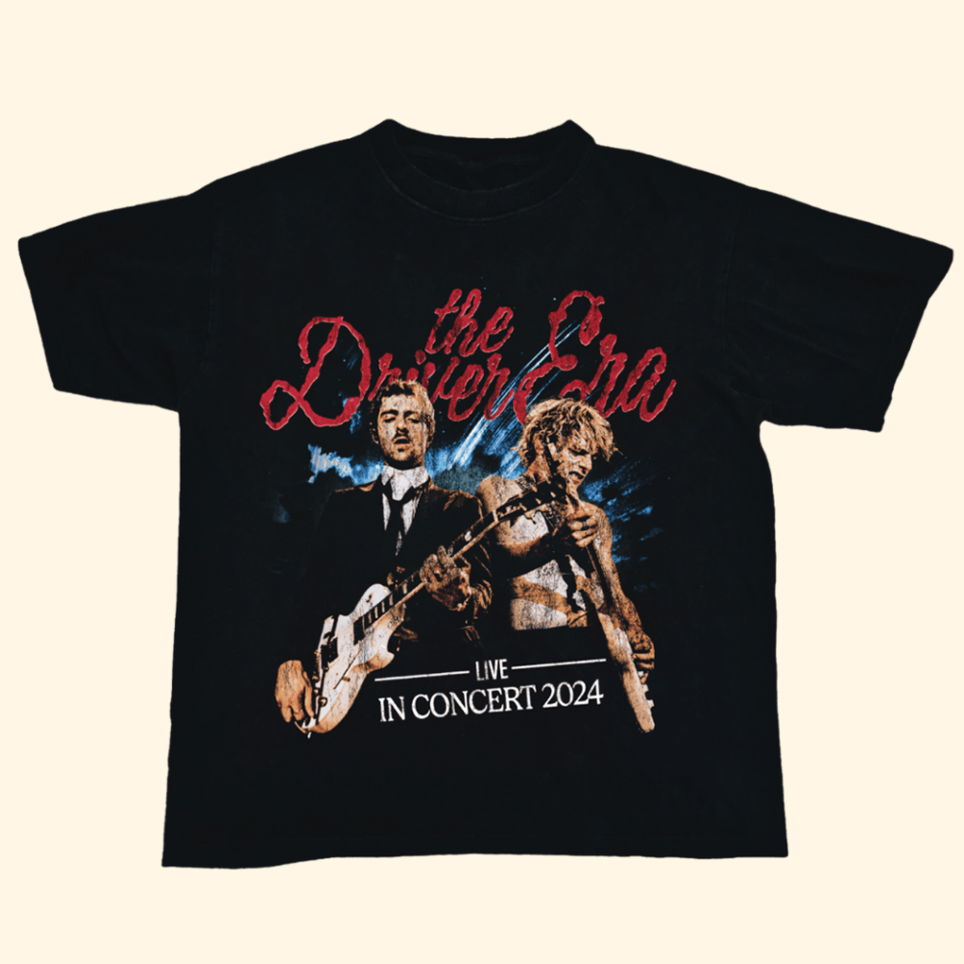 The Driver Era Live In Concert 2024 T-Shirt The Driver Era Merch Top Fathers Day Gifts