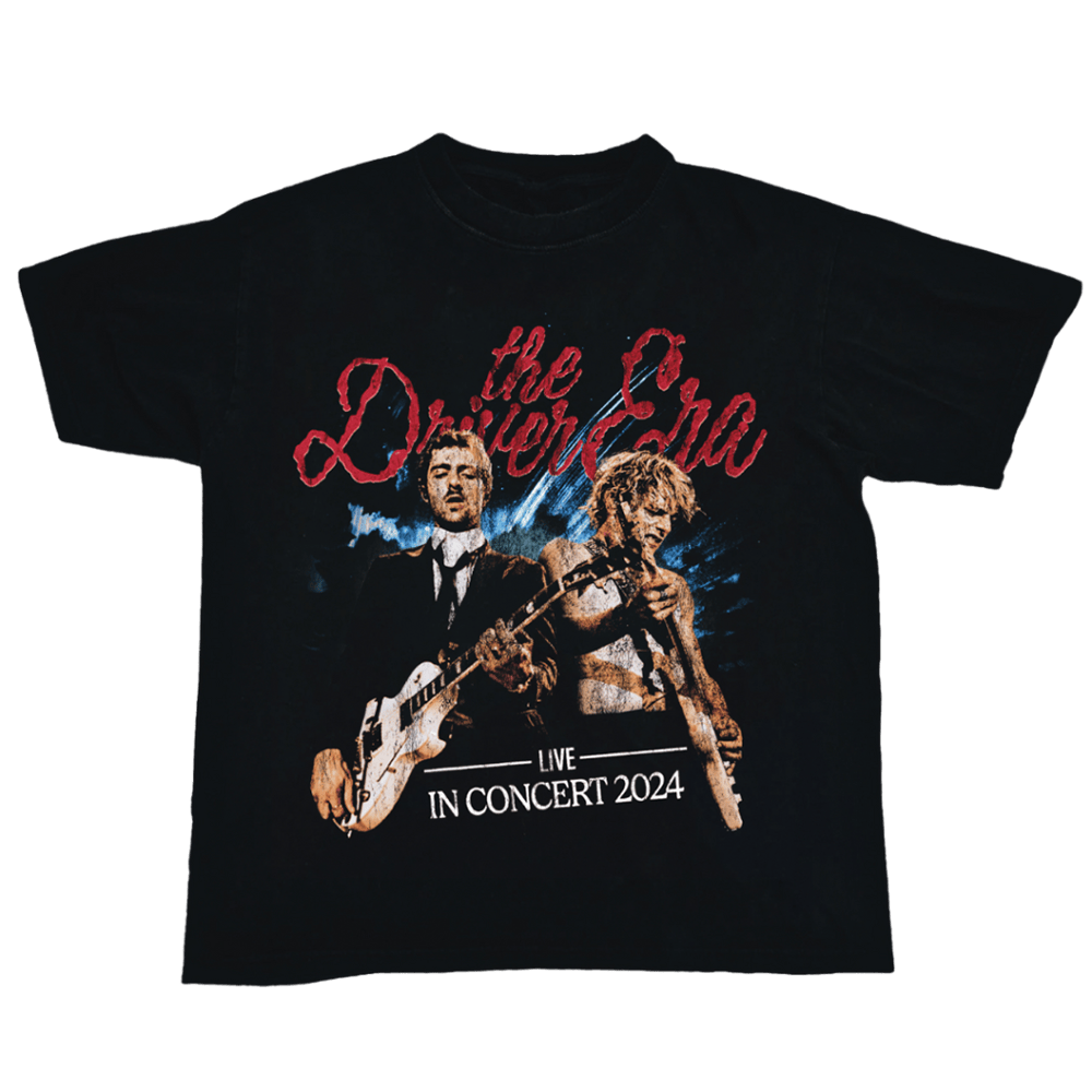 The Driver Era Merch The Driver Era Live In Concert 2024 T-Shirt Top Fathers Day Gifts