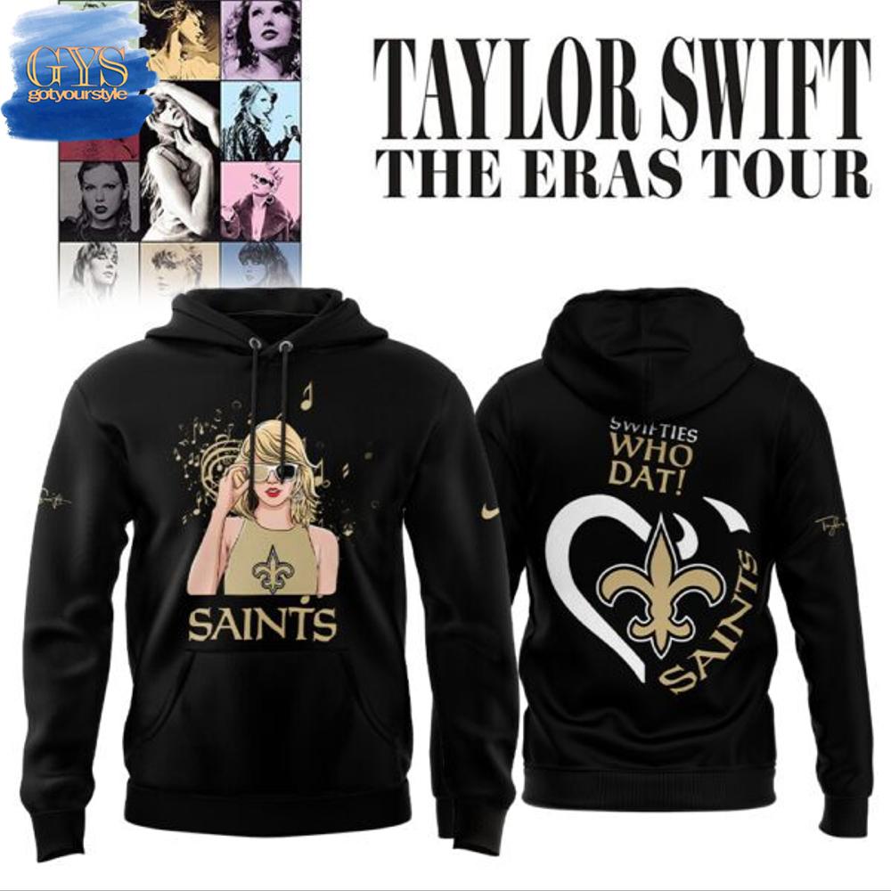 The Eras Tour New Orleans Saints Limited Edition Hoodie