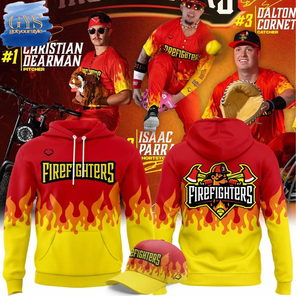 The Firefighters Baseball Limited Edition Hoodie 2025