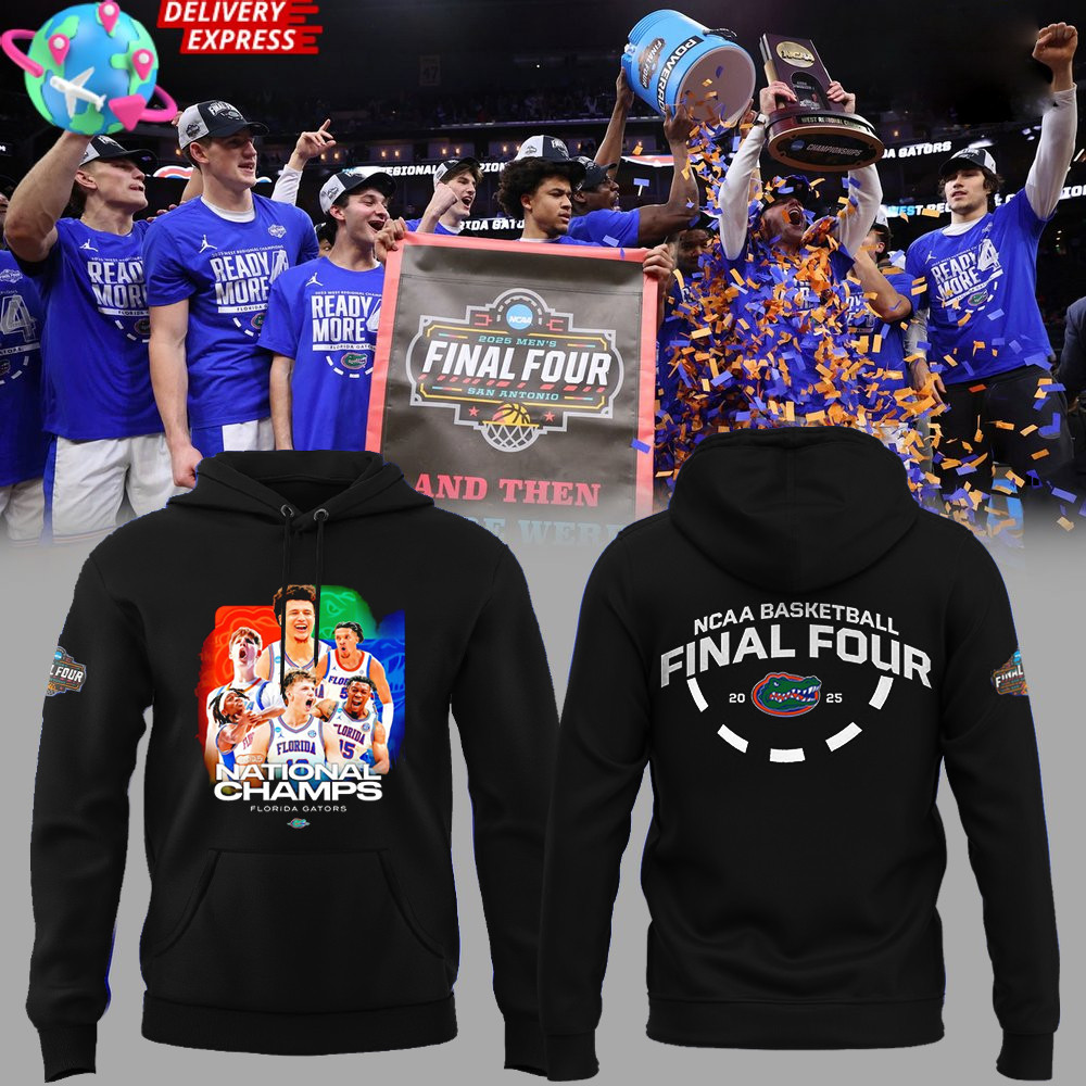 The Florida Gators Just Won The National Championship Hoodie Good Gifts For Basketball Fans