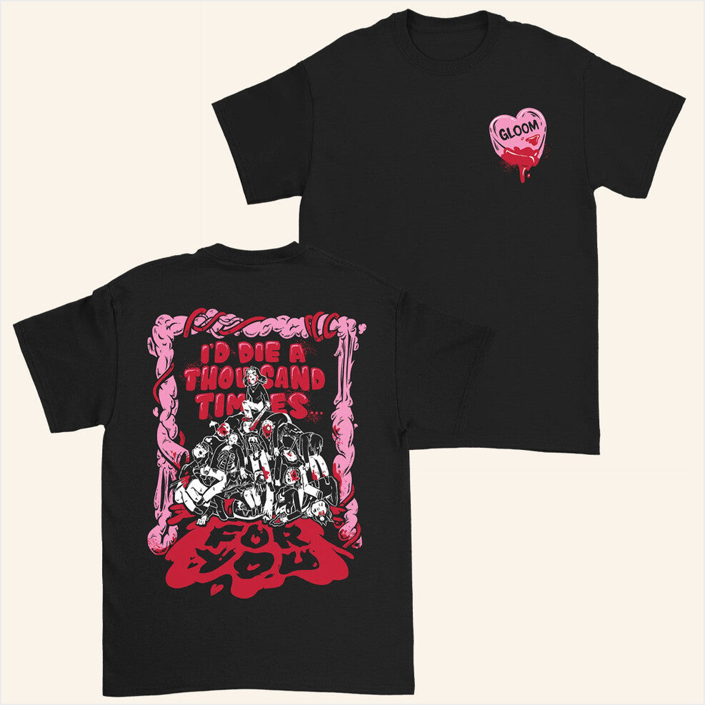 The Gloom In The Corner Candy T-Shirt Down Right Merch Best Friend Birthday Gifts