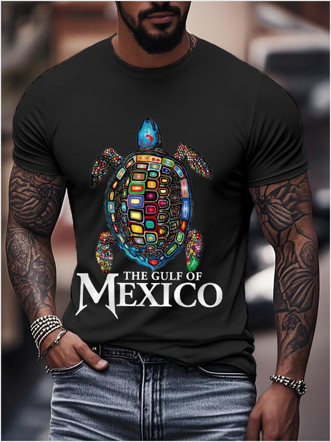 The Gulf Of Mexico Turtle Shirt Deport Elon F Trump Merch Patriotic Gifts For Boyfriend