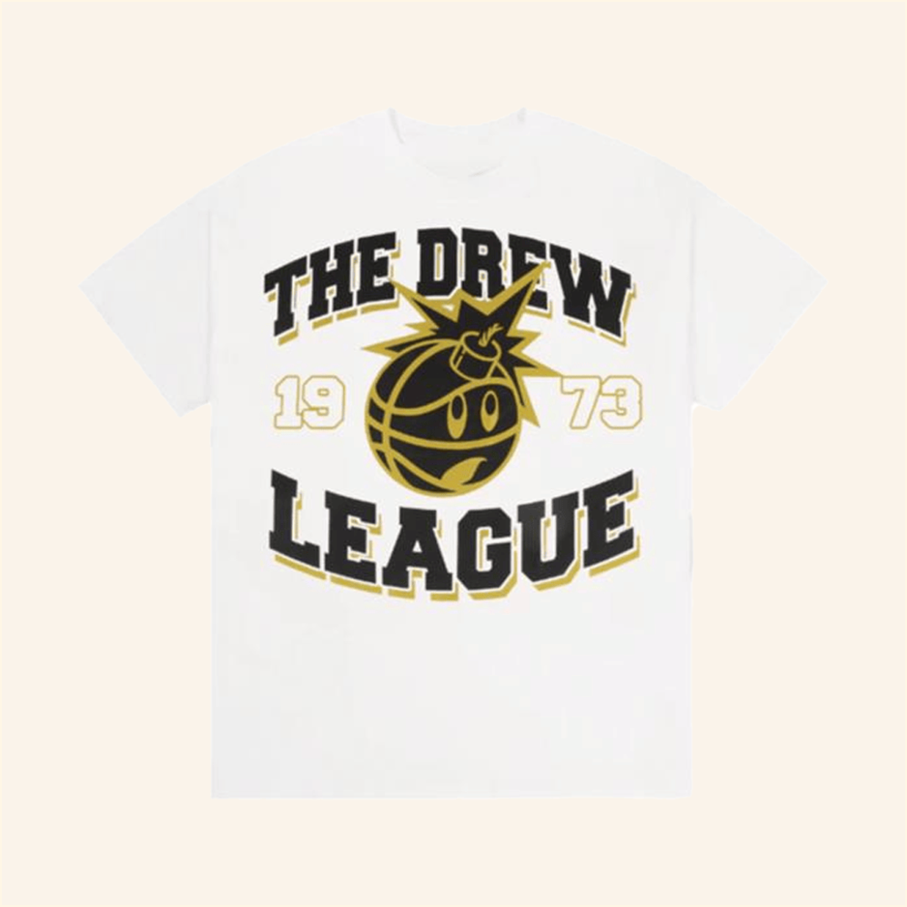 The Hundreds X Drew League Vintage Bomb White Shirt Drew League Merch Gifts For Friends