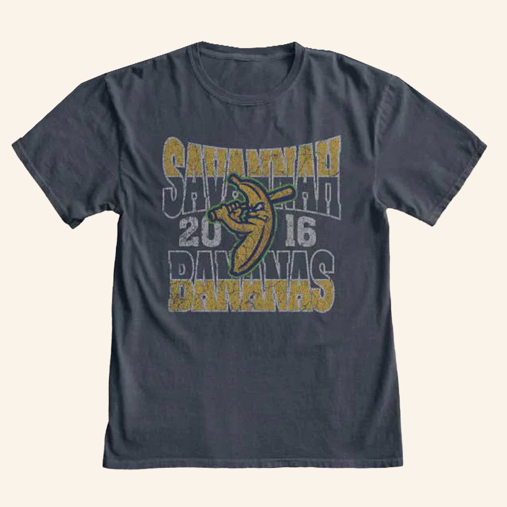 The Savannah Bananas Merch Bananas Blue 84 Side Scroll Shirt Gifts For Him