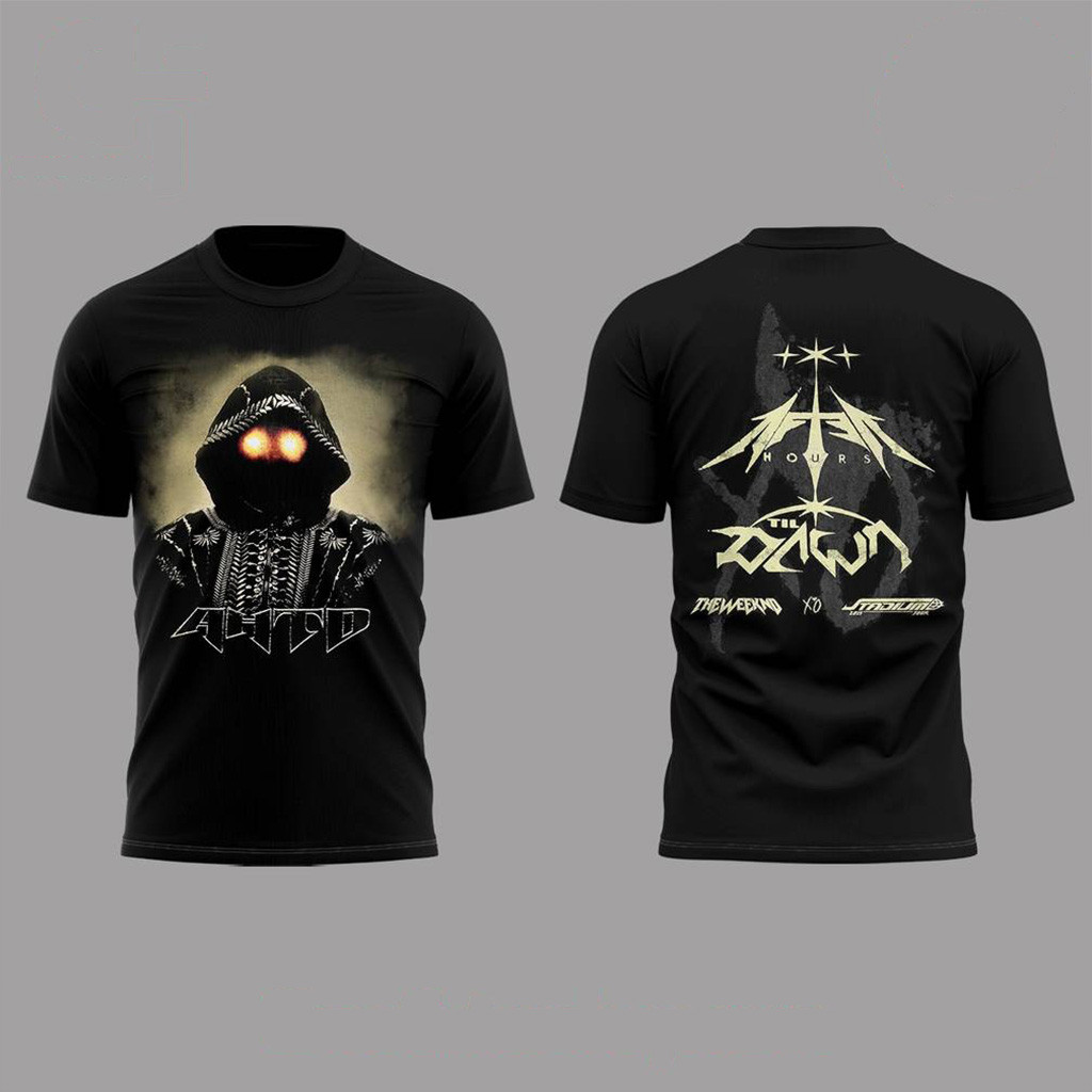 The Weeknd After Hours Til Dawn Tour 2025 Black Shirt Fan Merch Gifts For Dad