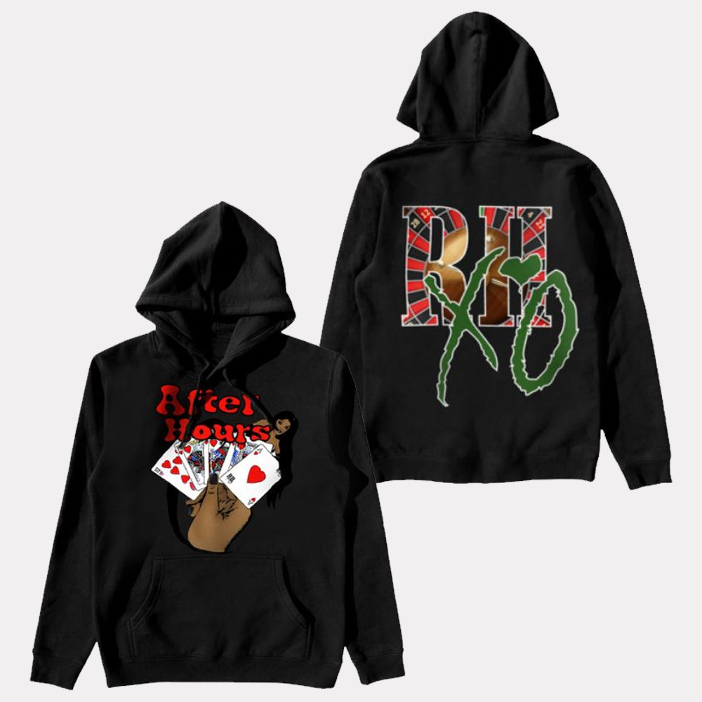 The Weeknd After Hours Til Dawn Tour Merch Hoodie The Weeknd x Rhuigi After Hours Casino