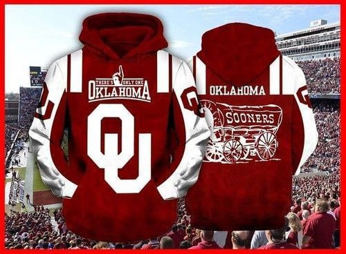 Theres Only One Oklahoma Sooners Zip Hoodie  Zip Hoodie