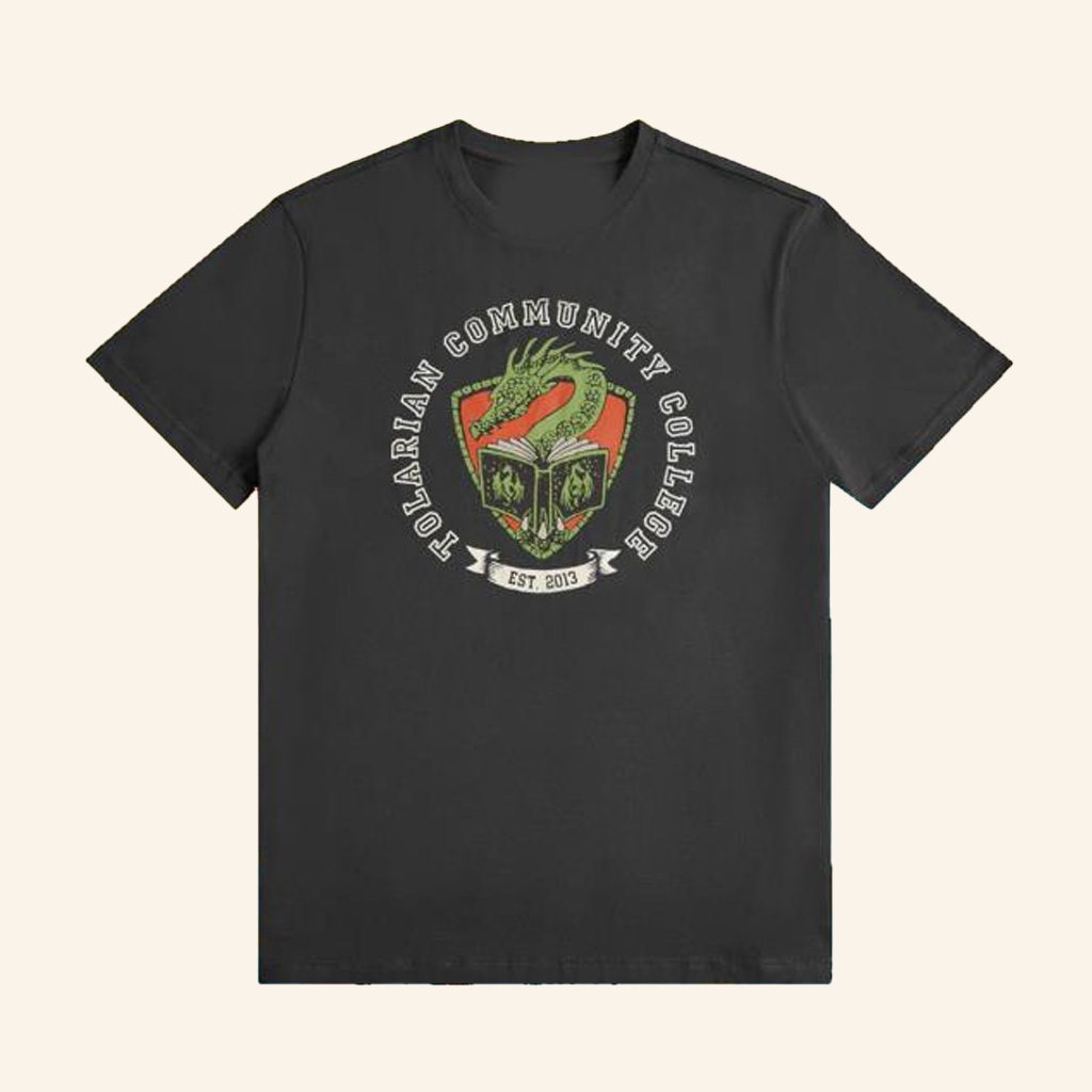 Tolarian Community College Merch Campus Crest T-Shirt Gifts For Sister