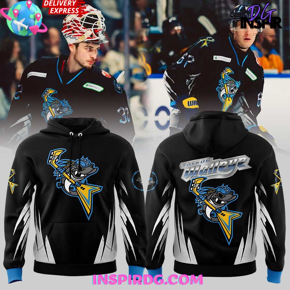 Toledo Walleye Rock The Rink Night 2025 Hoodie