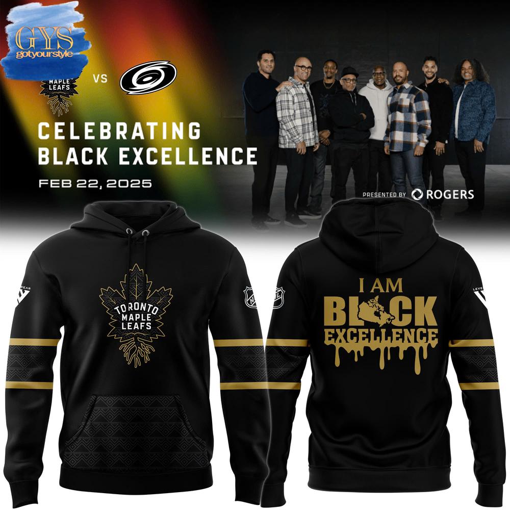 Toronto Maple Leafs Celebrating Black Excellence Hoodie