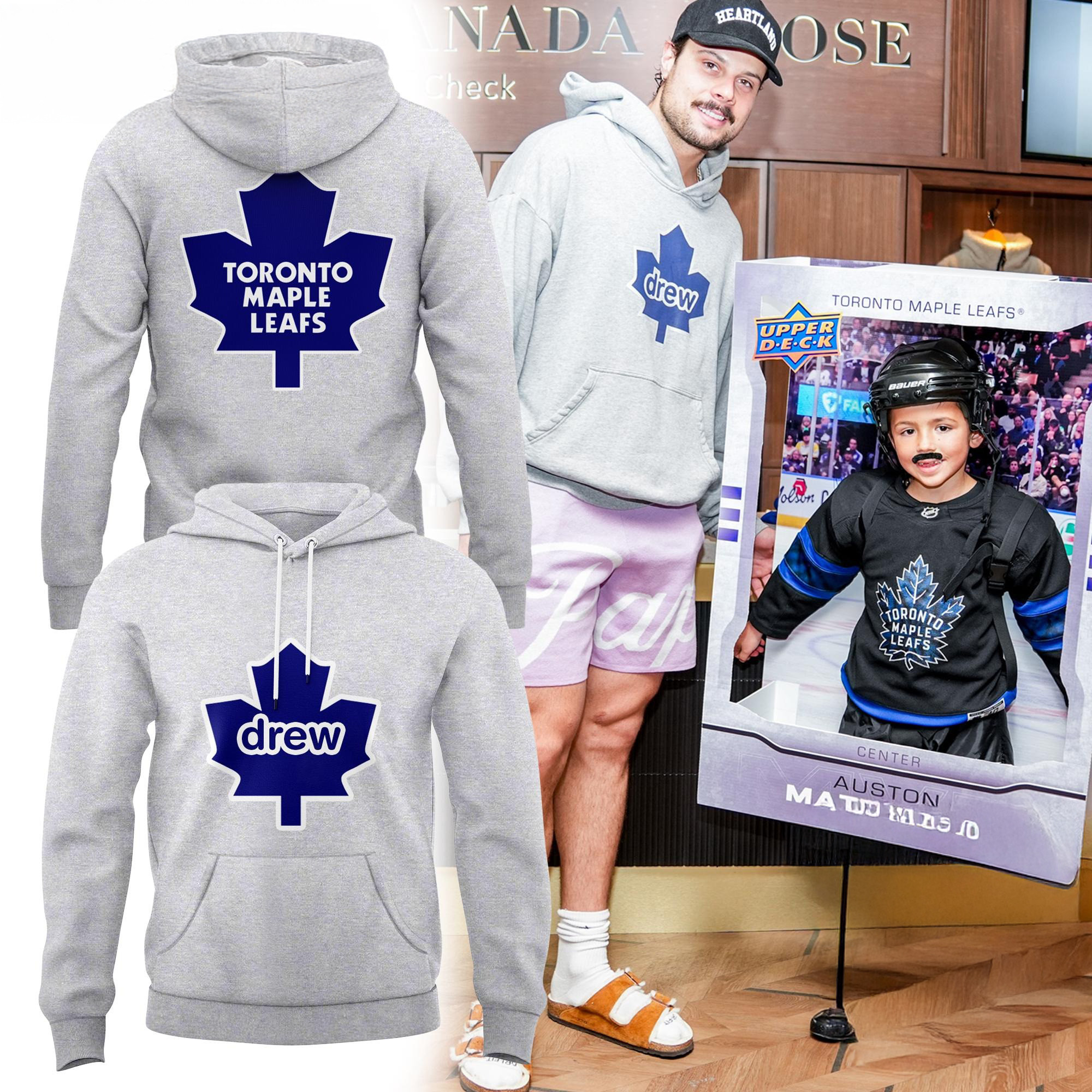 Toronto Maple Leafs Special Edition Auston Matthews Hoodie Unique Gifts For Hockey Fans