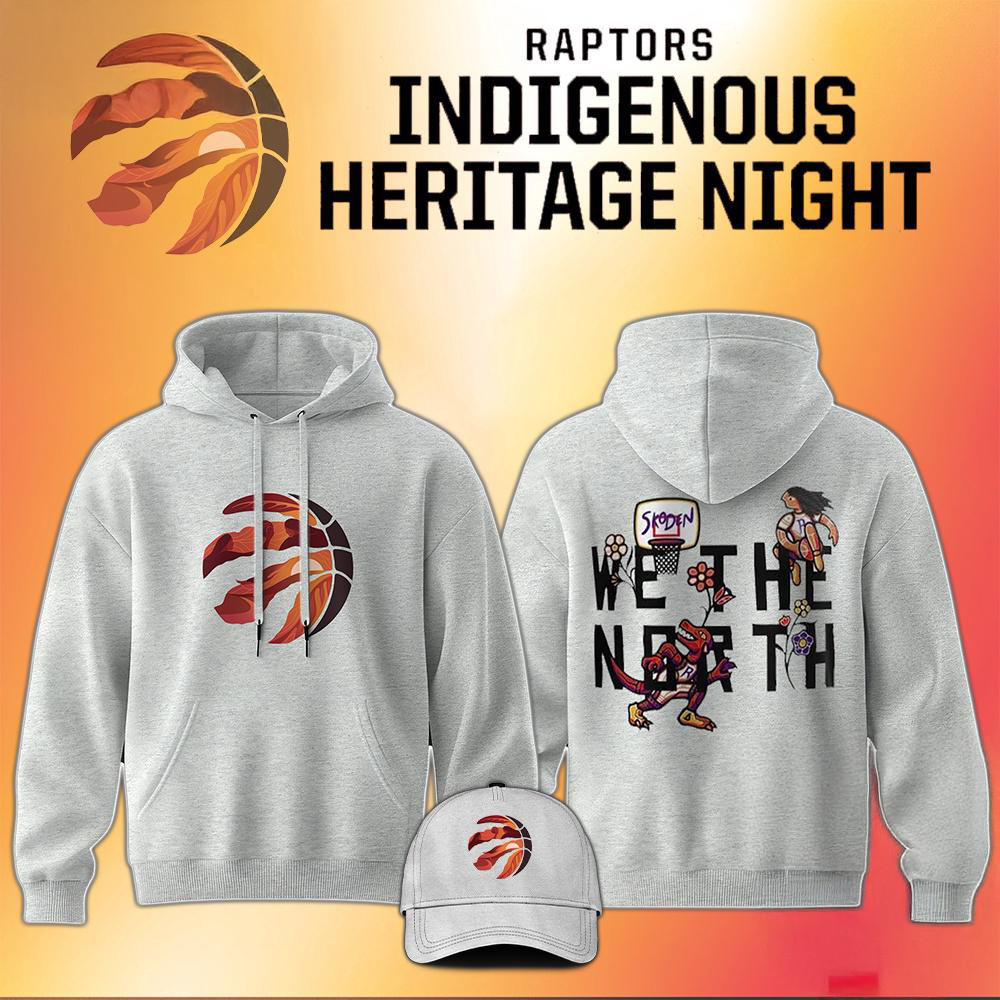 Toronto Raptors Indigenous Heritage Night Hoodie Gifts For Basketball Fan