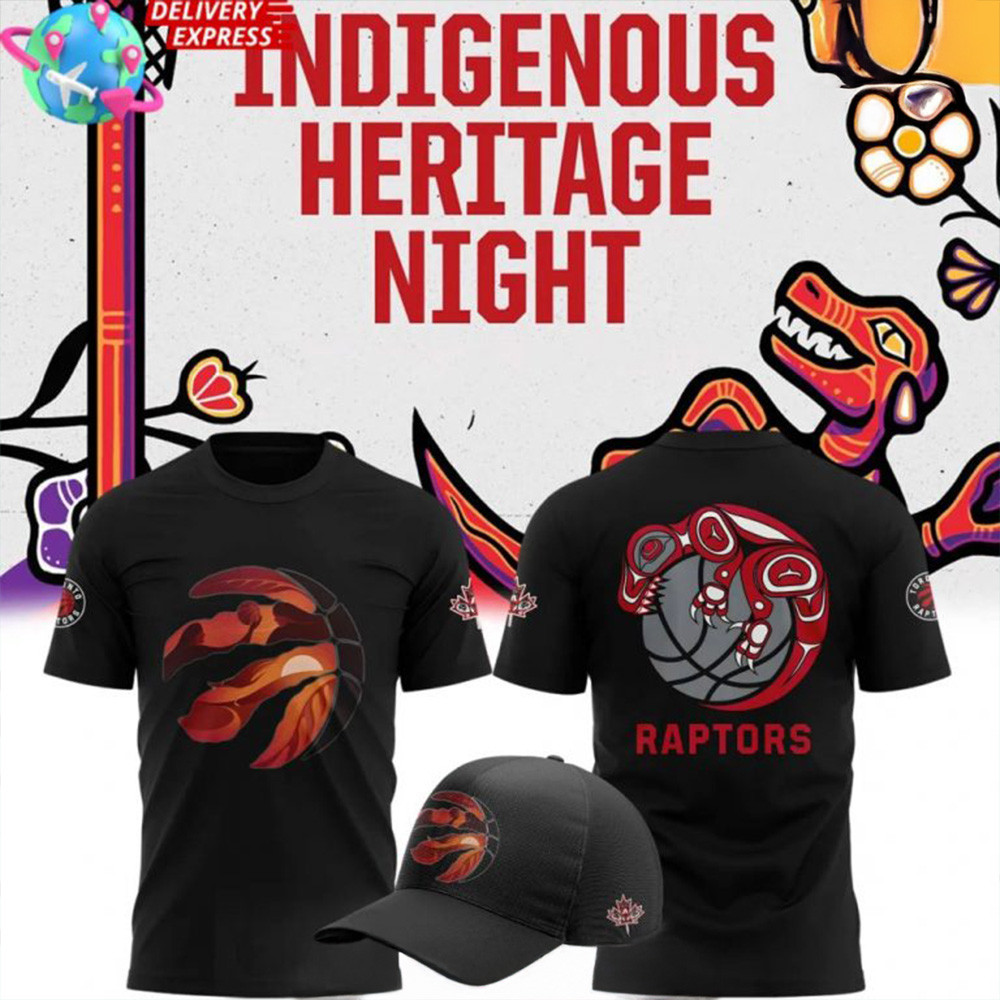 Toronto Raptors x 2025 Indigenous Heritage Night Special T-Shirt Raptors Merch Gifts For Husband