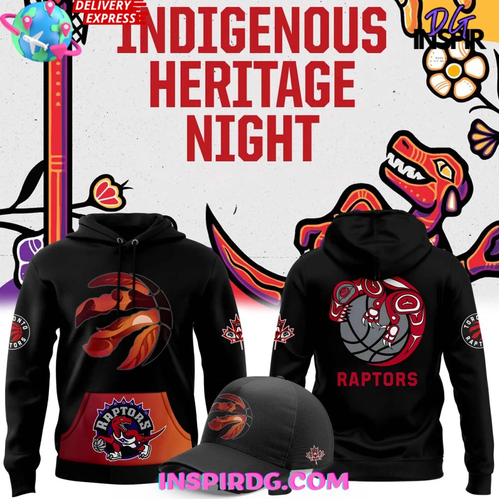 Toronto Raptors x 2025 Indigenous Night Special Hoodie