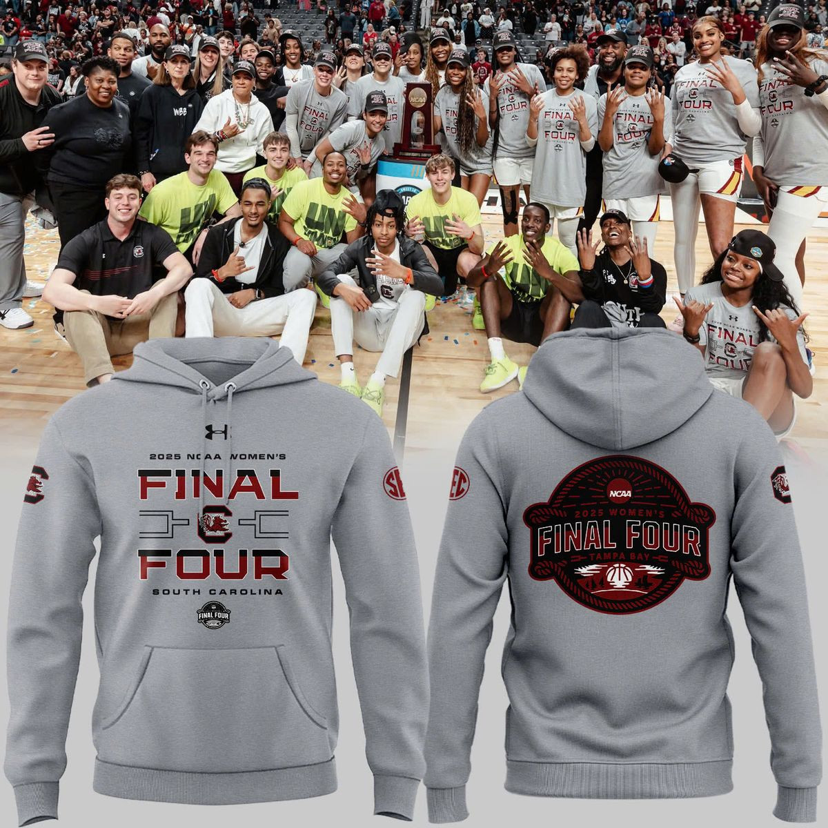 Tournament March Madness Final Four Locker Room Scg Hoodie Gifts For Women
