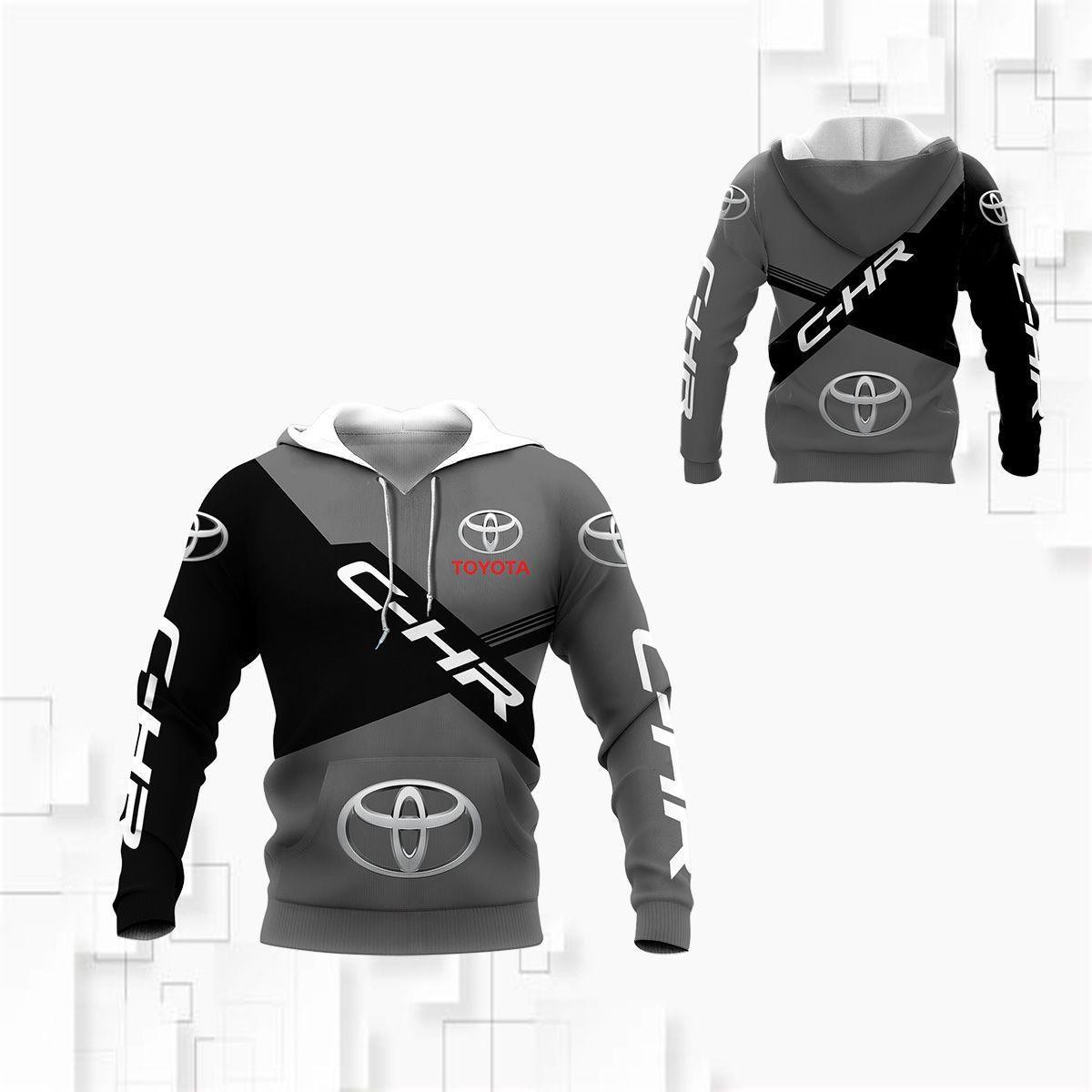 Toyota C-hr Shirt Fan Gift 74 Version Unisex 3d Hoodie Zip Hoodie