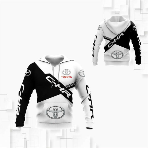 Toyota C-hr Shirt Fan Gift 76 Version Unisex 3d Hoodie Zip Hoodie 2156