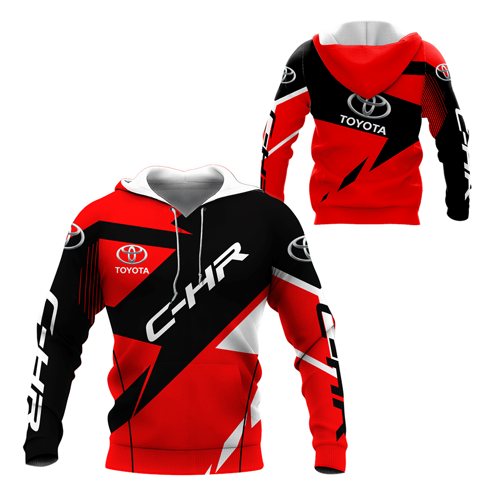 Toyota C-hr Shirt Fan Gift 861 Version Unisex 3d Hoodie Zip Hoodie