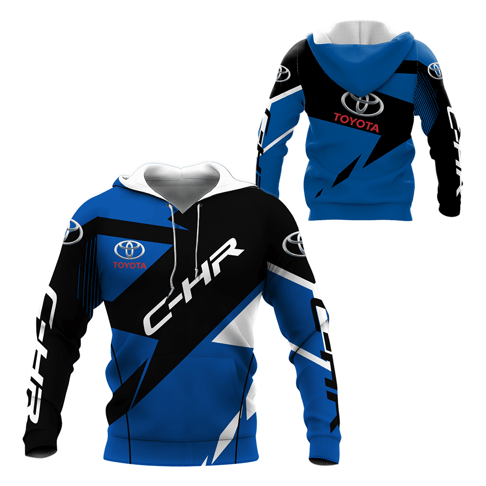 Toyota C-hr Shirt Fan Gift 864 Version Unisex 3d Hoodie Zip Hoodie