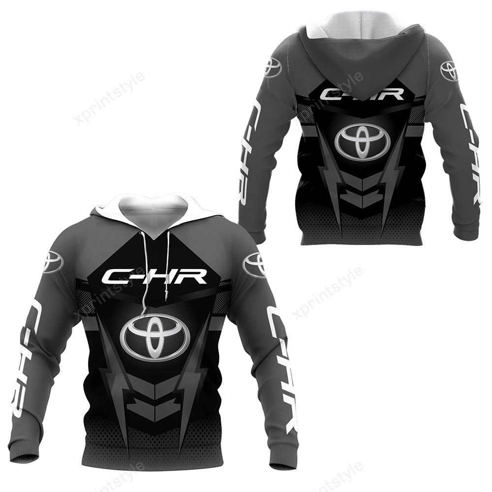 Toyota C-hr Shirt Fan Gift 866 Version Unisex 3d Hoodie Zip Hoodie