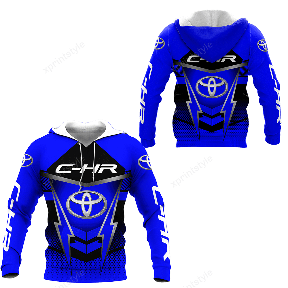 Toyota C-hr Shirt Fan Gift 868 Version Unisex 3d Hoodie Zip Hoodie