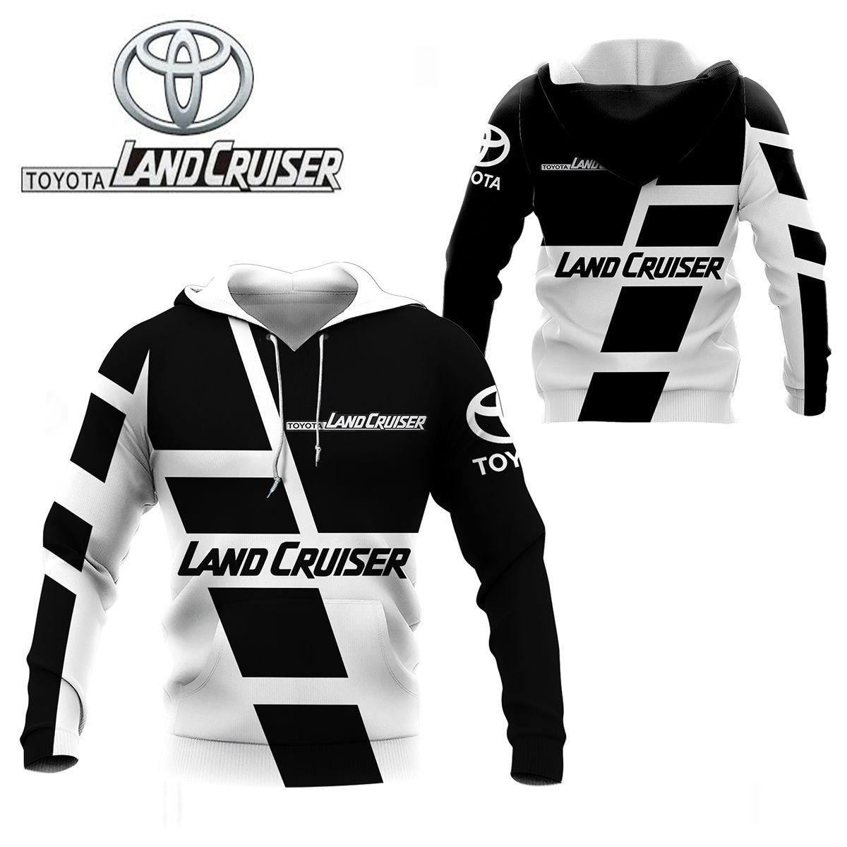 Toyota Land Cruiser Shirt Fan Gift 424 Version Unisex 3d Hoodie Zip Hoodie