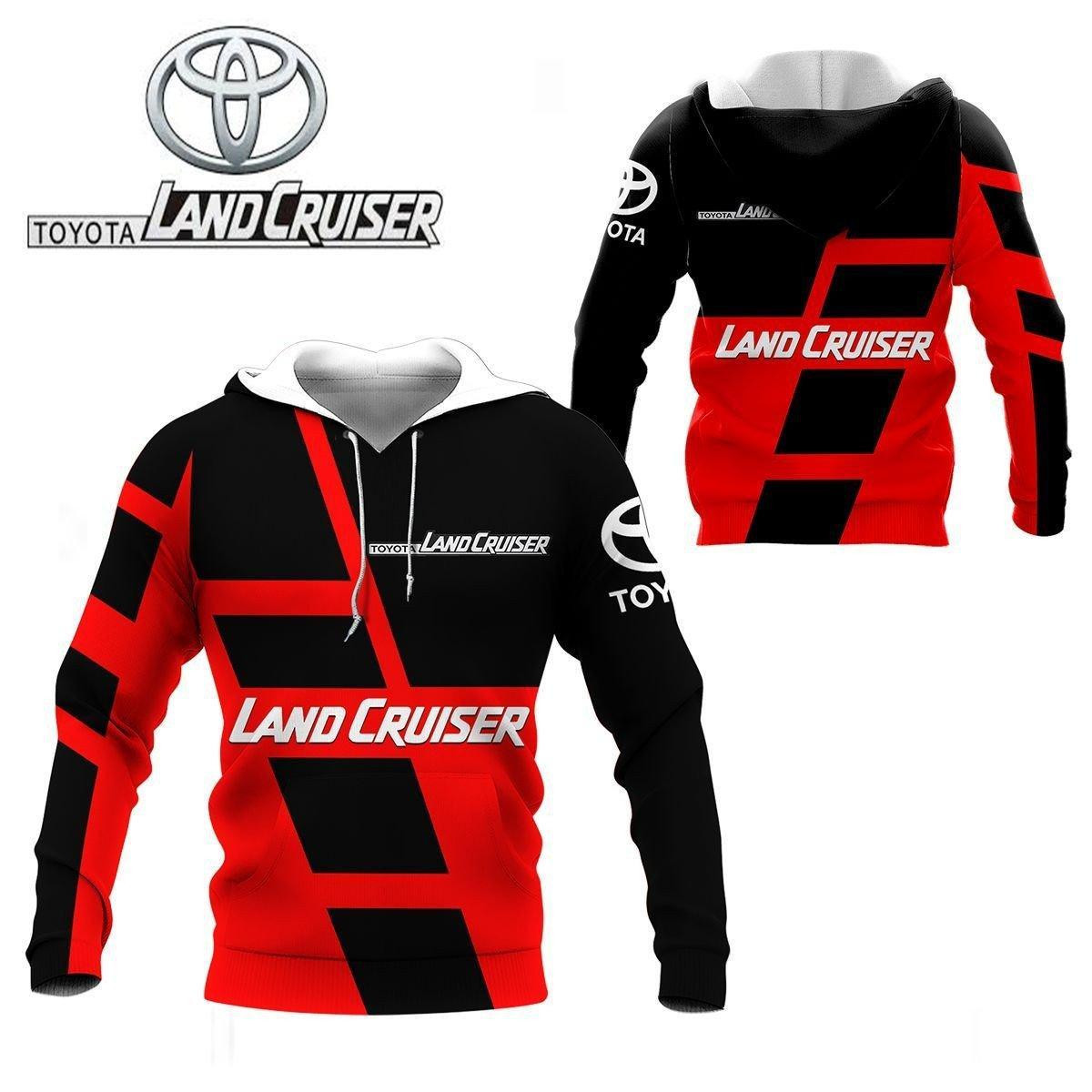 Toyota Land Cruiser Shirt Fan Gift 426 Version Unisex 3d Hoodie Zip Hoodie