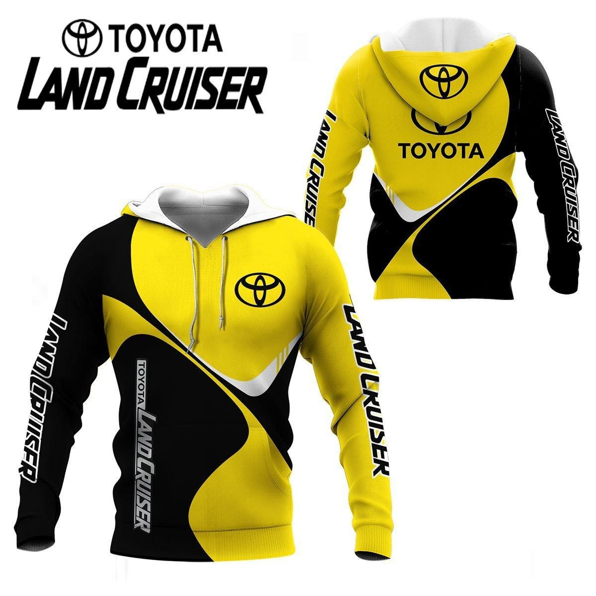 Toyota Land Cruiser Shirt Fan Gift 427 Version Unisex 3d Hoodie Zip Hoodie
