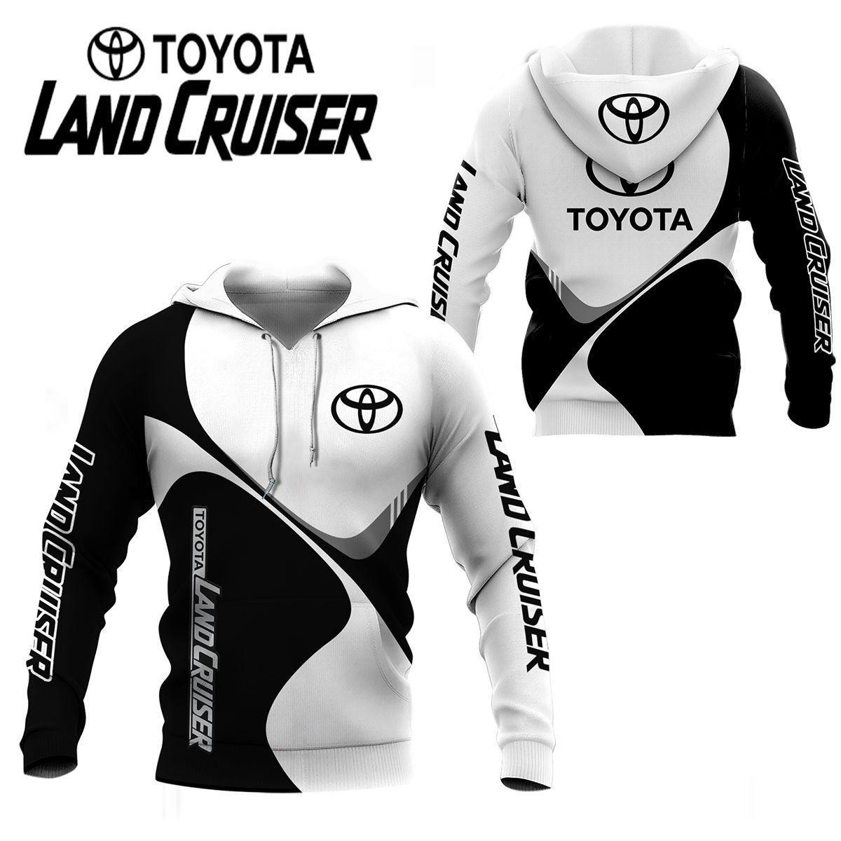 Toyota Land Cruiser Shirt Fan Gift 428 Version Unisex 3d Hoodie Zip Hoodie