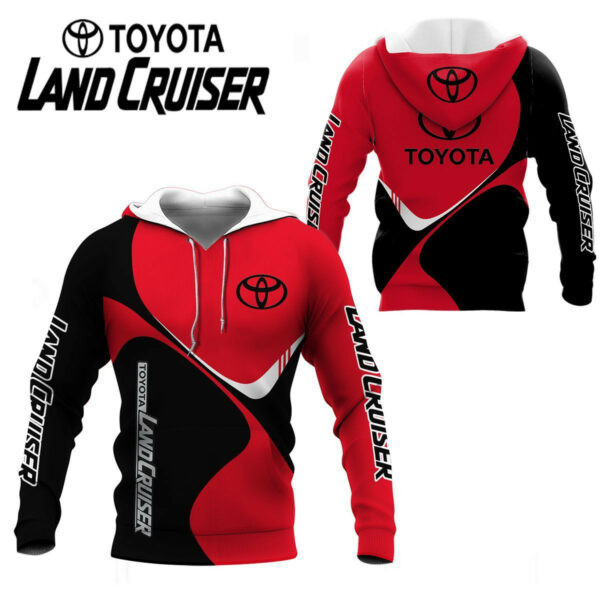 Toyota Land Cruiser Shirt Fan Gift 429 Version Unisex 3d Hoodie Zip Hoodie 1908