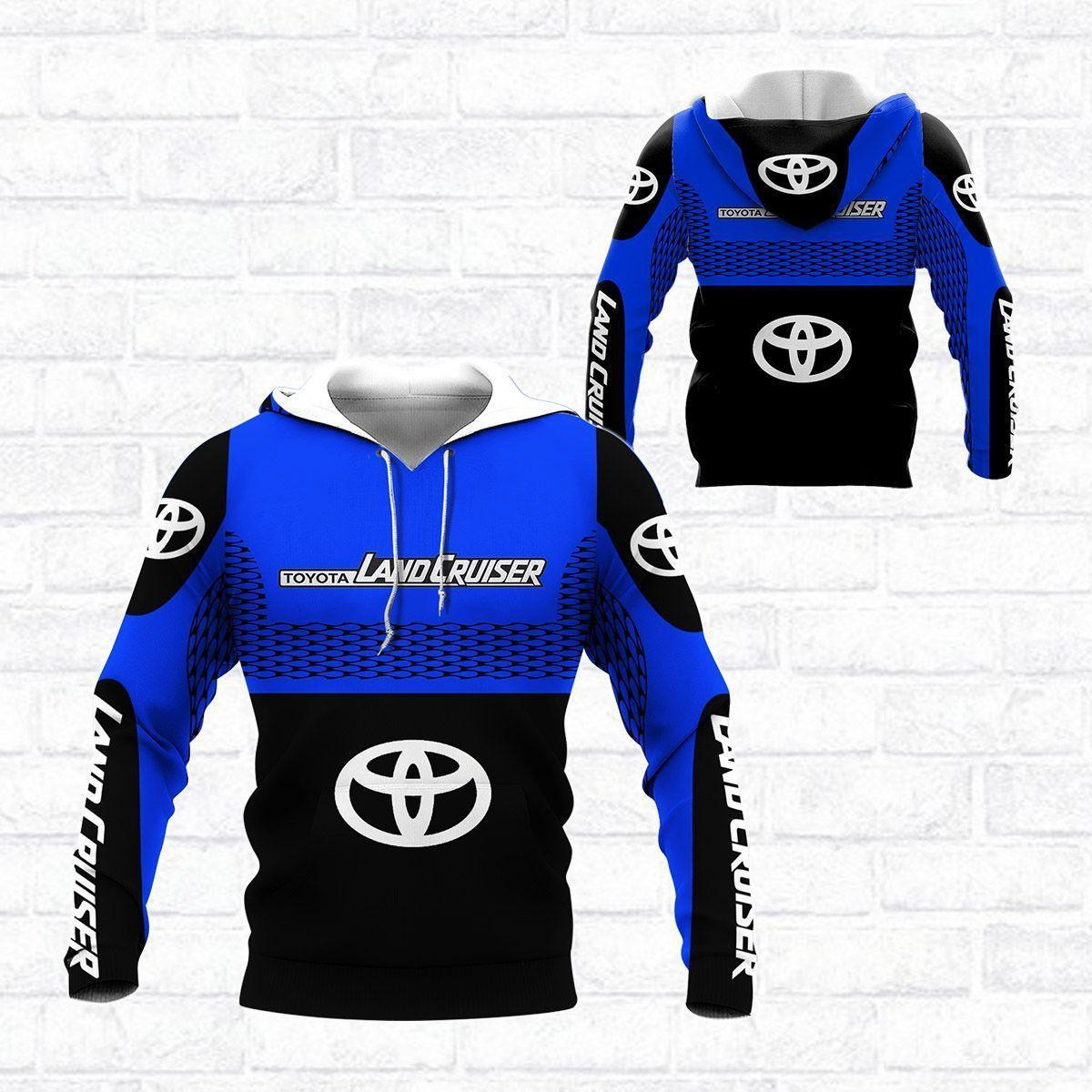 Toyota Land Cruiser Shirt Fan Gift 432 Version Unisex 3d Hoodie Zip Hoodie