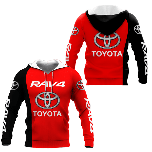 Toyota Rav4 Shirt Fan Gift 818 Version Unisex 3d Hoodie Zip Hoodie 1800