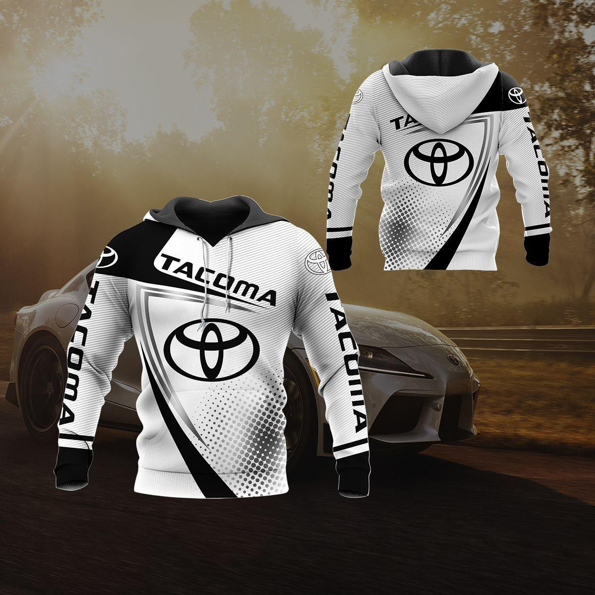 Toyota Tacoma Shirt Fan Gift 112 Version Unisex 3d Hoodie Zip Hoodie