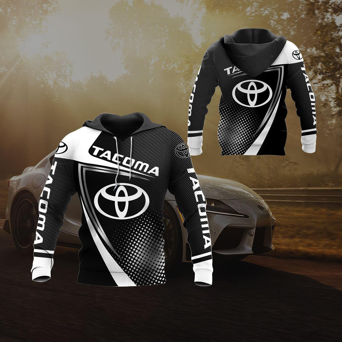 Toyota Tacoma Shirt Fan Gift 117 Version Unisex 3d Hoodie Zip Hoodie
