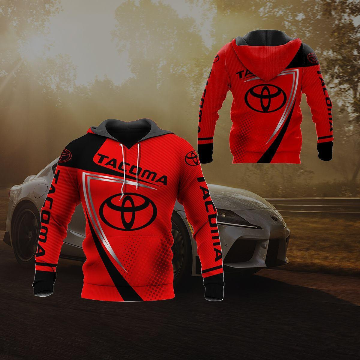 Toyota Tacoma Shirt Fan Gift 118 Version Unisex 3d Hoodie Zip Hoodie