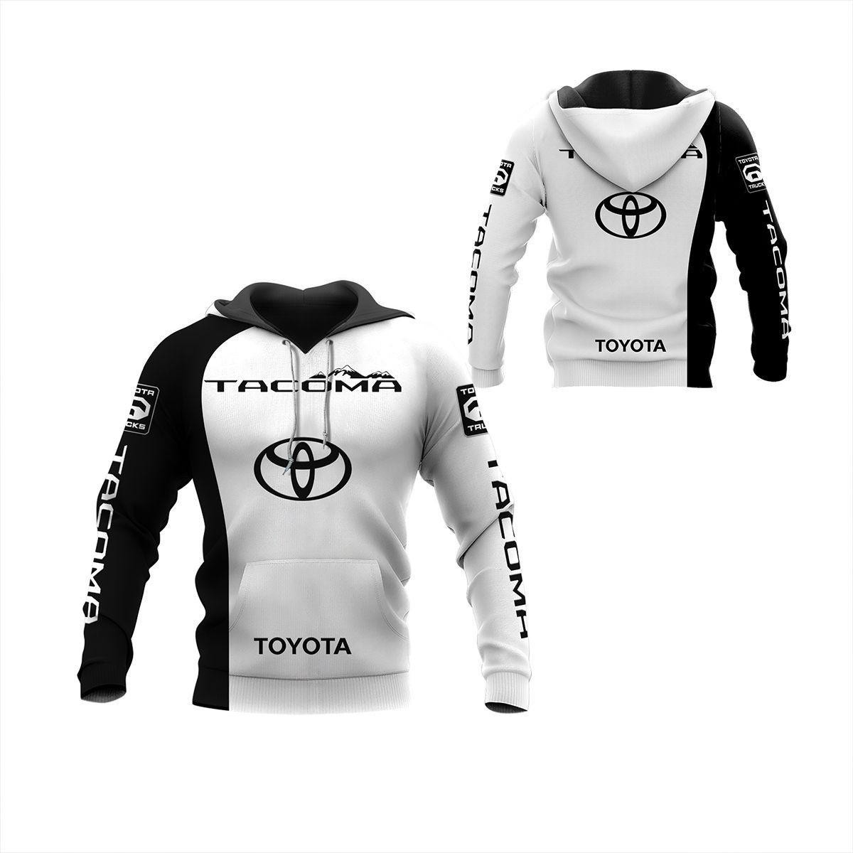Toyota Tacoma Shirt Fan Gift 151 Version Unisex 3d Hoodie Zip Hoodie