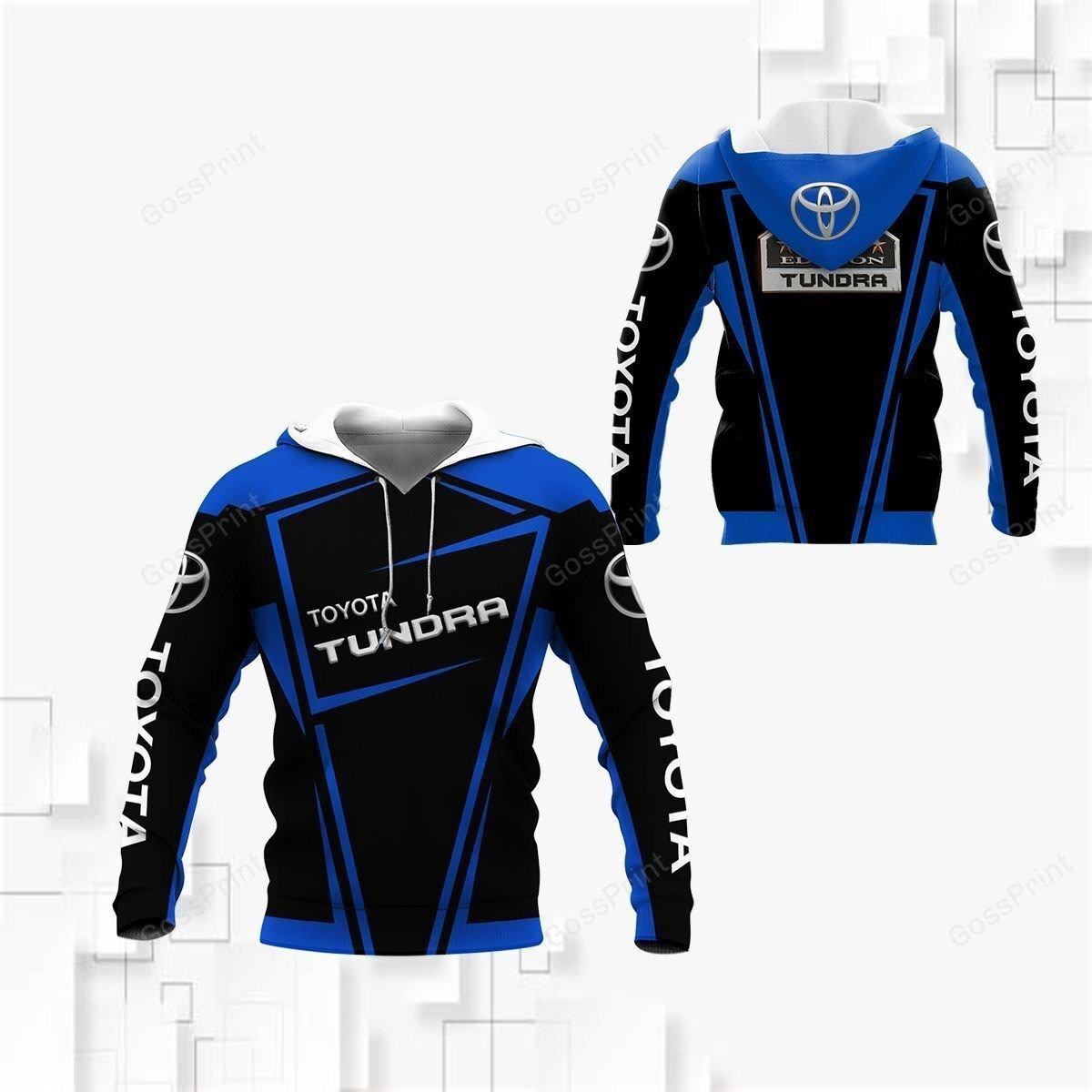 Toyota Tundra Fan Gift 3 Version Unisex Cartoon 3d Hoodie Zip Hoodie