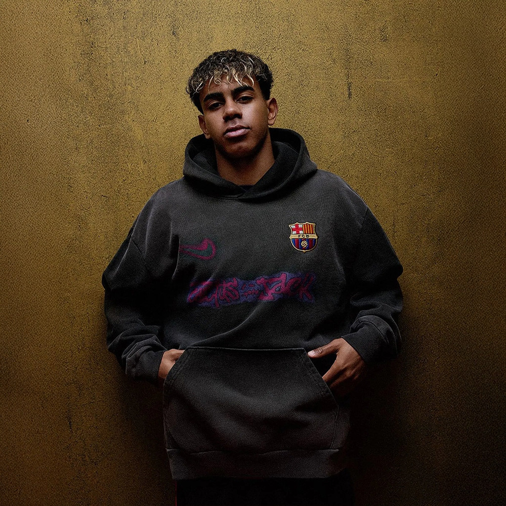 Travis Scott Barcelona Merch Lamine Yamal Travis Scott Barcelona Hoodie