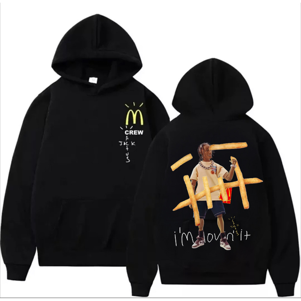 Travis Scott Cactus Jack x McDonaldÃ¢â‚¬â„¢s Hoodie Music Lovers Gifts