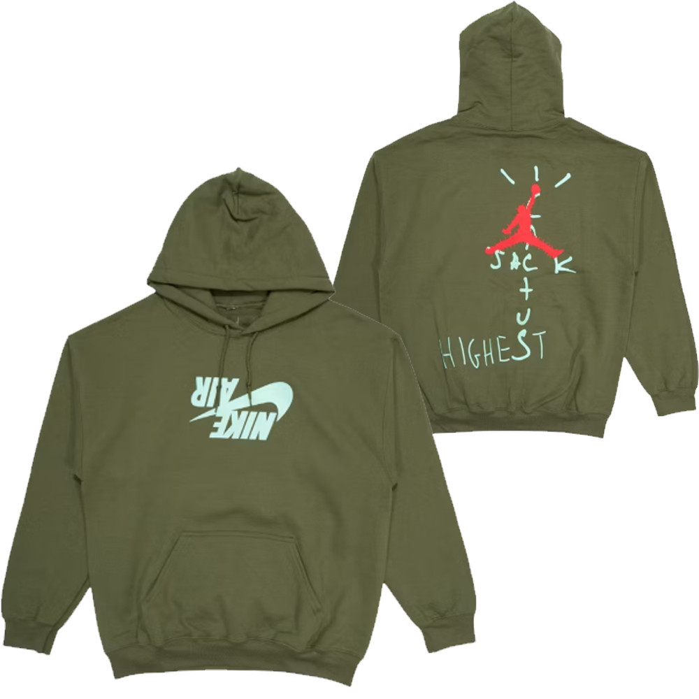 Travis Scott Jordan Cactus Jack Highest Hoodie Cactus Jack Merch Fan Apparel Best Gifts