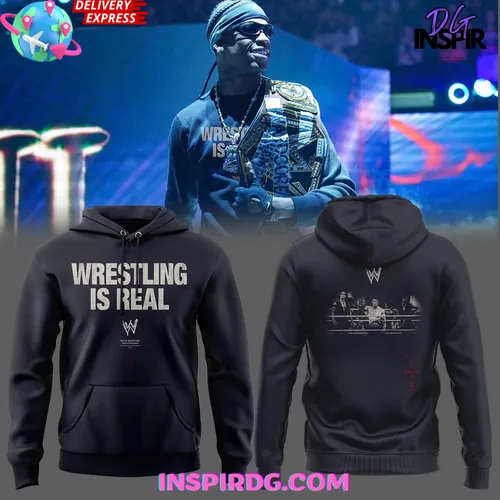 Travis Scott WRESTLING IS REAL Special WWE Hoodie