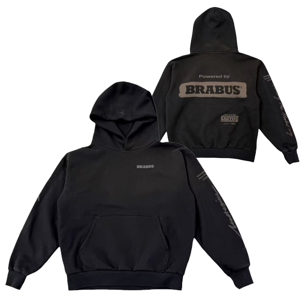 Travis Scott x Brabus Hoodie Cactus Jack Merch Best Gifts For Fans Ideas For Dude