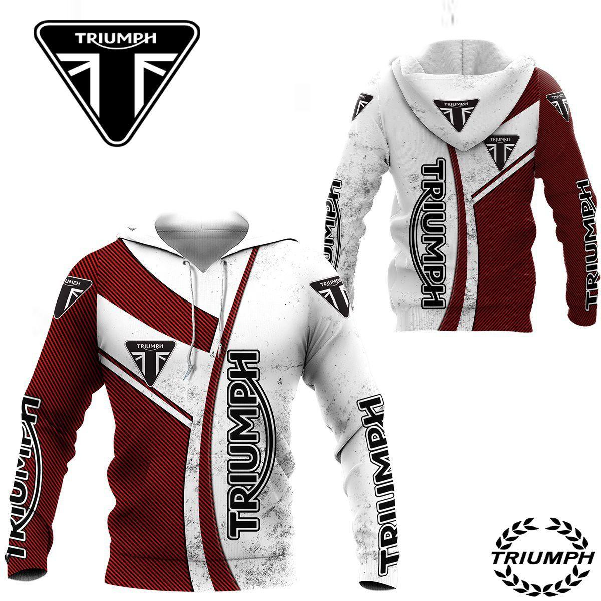 Triumph Shirt Fan Gift 322 Version Unisex 3d Hoodie Zip Hoodie