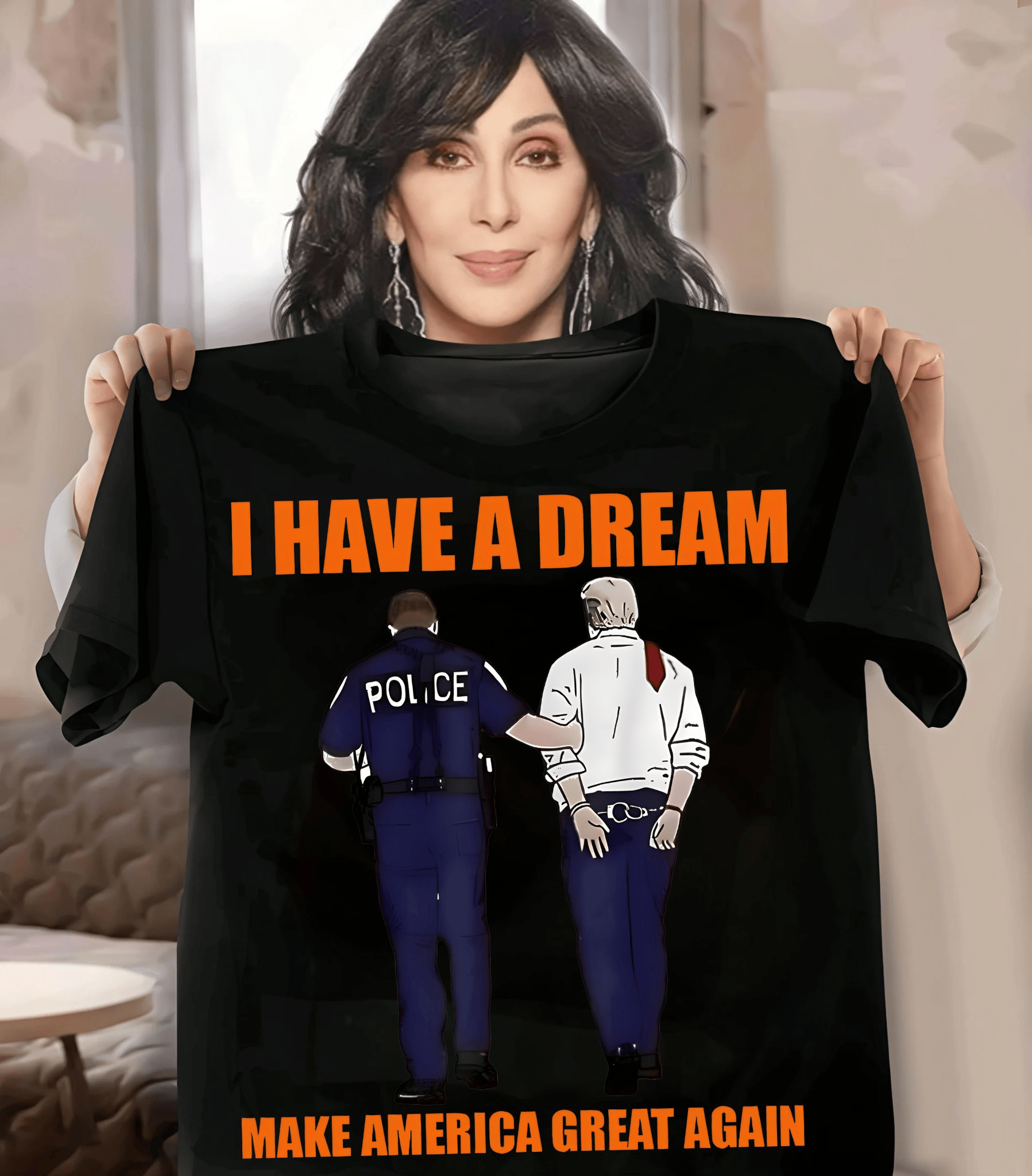 Trump I Have A Dream Make America Great Again Shirt FDT T-Shirt First Fathers Day Gift